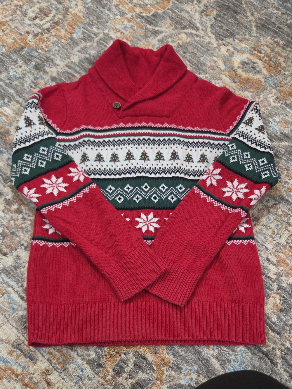 Kids Childrens Place Red Holiday Sweater